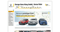 Desktop Screenshot of kueng-rohr.ch